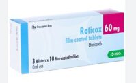 Thuốc Roticox 60mg KRKA (Etoricoxib) – Giúp giảm triệu chứng bệnh viêm xương khớp (Hộp 3 vỉ x 10 viên)