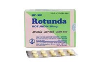 Thuốc Rotunda 30mg Dopharma điều trị mất ngủ (10 vỉ x 10 viên)