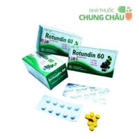 Thuốc Rotundin 60mg: An thần, gây ngủ và hỗ trợ giảm đau co thắt