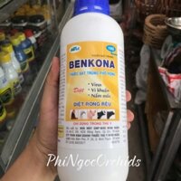 Thuốc sát trùng diệt vi khuẩn Benkona chai 1 lít
