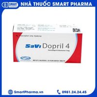 Thuốc Savi Dopril Plus điều trị tăng huyết áp động mạch vô căn (10 viên x 3 vỉ)