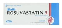 Thuốc Savi Rosuvastatin 5 điều trị tăng cholesterol máu (3 vỉ x 10 viên)