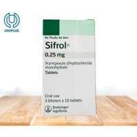 Thuốc Sifrol 0.25mg