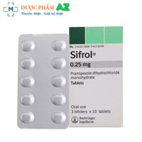 Thuốc Sifrol 250mg – Điều trị các dấu hiệu, triệu chứng bệnh Parkinson vô căn