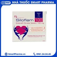 Thuốc Siloflam 100 Flamingo điều trị rối loạn cương dương (1 vỉ x 4 viên)