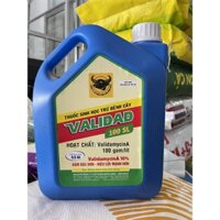 THUỐC SINH HỌC TRỪ BỆNH CÂY VALIDAD 100SL PHÒNG TRỪ NẤM HỒNG 4.5 LÍT
