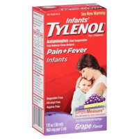 THUỐC SIRO TYLENOL PAIN + FEVER - CHERRY - 120ML