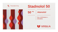 Thuốc Stadnolol 50 ( Mẫu Cũ Atenolol 50Mg ) – STELLA (Hộp/100v)