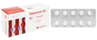 Thuốc Stadnolol (Atenolol) 50mg/73 Stella – Điều trị tăng huyết áp, đau thắt ngực (10 vỉ x 10 viên)