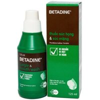 Thuốc súc họng và súc miệng BETADINE® 1