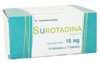 Thuốc Surotadina 10mg Adamed (Rosuvastatin) điều trị tăng cholesterol trong máu (14 vỉ x 7 viên) (date 9/2025)