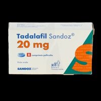 Thuốc Tadalafil 20 mg SANDOZ điều trị rối loạn cương dương