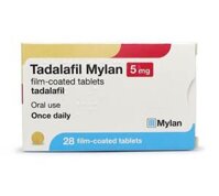 Thuốc Tadalafil Mylan 5mg Film-coated Tablets điều trị rối loạn cương dương, tăng sản lành tính