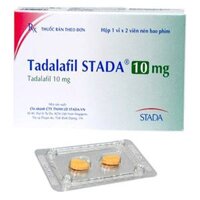Thuốc Tadalafil STADA 10mg (Tadalafil 10mg) điều trị rối loạn cương dương h/2v
