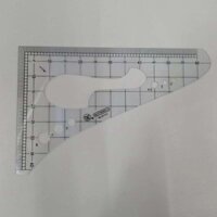 Thước tam giác thương hiệu Butterfly, thước đo tỷ lệ 1:4, thước làm mẫu D1137/giá xuất xưởng bán trực tiếp