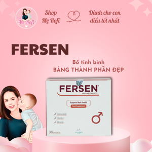 Thuốc tăng chất lượng tinh trùng Fersen Hộp 30 gói