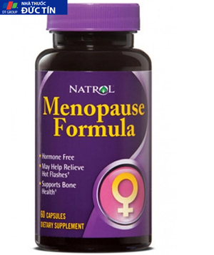 Thuốc tăng cường sinh lý cho phụ nữ mãn kinh và tiền mãn kinh Natrol menopause formula 60 viên