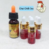 Thuốc tăng lực gà đá trước 30 phút MEGA STR 20000 (chai chiết 3cc) - Thuốc gà đá nhập khẩu Thái Lan