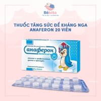 THUỐC TĂNG SỨC ĐỀ KHÁNG NGA ANAFERON 20 VIÊN