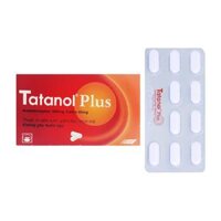 Thuốc Tatanol Plus Pymepharco điều trị cảm cúm, giảm đau, nhức mỏi (10 vỉ x 10 viên)