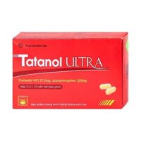 Thuốc Tatanol Ultra điều trị các cơn đau từ trung bình đến nặng (3 vỉ x 10 viên)