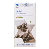 Thuốc tẩy giun cho mèo Hailaomiao, thuốc tẩy giun nội bộ cho thú cưng trên 2kg, trị mạt tai, giun sán, giun tròn, viên đơn