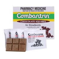 Thuốc tẩy giun Combantrin Úc Chocolate vị socola 24 thanh