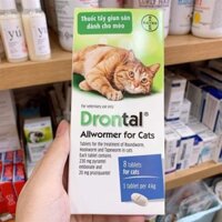Thuốc tẩy giun Drontal cho mèo