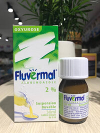 Thuốc tẩy giun Fluvermal 30ml (Pháp) cho bé từ 2 tuổi