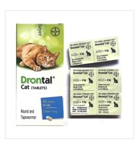 Thuốc tẩy giun sán dành cho mèo Drontal Deworming for Cats