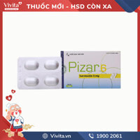 Thuốc tẩy giun, sán Pizar 6 | Hộp 4 viên