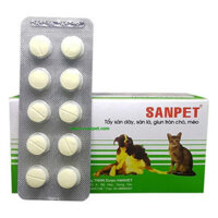 Thuốc tẩy giun sanpet cho chó mèo