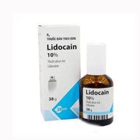 thuốc tê xịt hungary lidocain 10% gây tê tại chỗ
