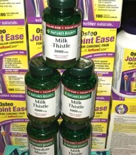 Thuốc Thải Độc Gan Milk Thistle Của CANADA( 1000mg -200 Viên)