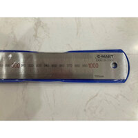 Thước thép thẳng D0019-1000 C-MART