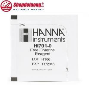 Thuốc thử Cho Checker Clo dư Hanna HI701-25 (25 gói)