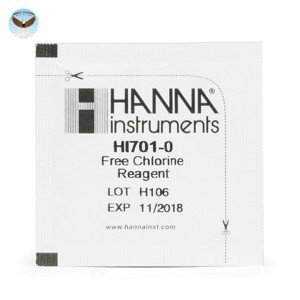 Thuốc thử Cho Checker Clo dư Hanna HI701-25 (25 gói)