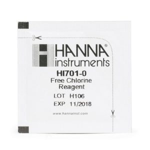 Thuốc thử Cho Checker Clo dư Hanna HI701-25 (25 gói)