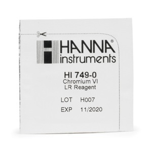 Thuốc thử cho checker Crôm thang thấp Hanna HI749-25 (25 gói)