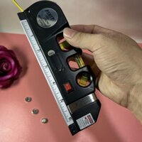 Thước Thủy Cân Mực Laser Đa Năng F2018 Fixit Laser Levelpro3 2 Tia Dọc Ngang + Tặng Kèm 3 Viên Pin - T0308