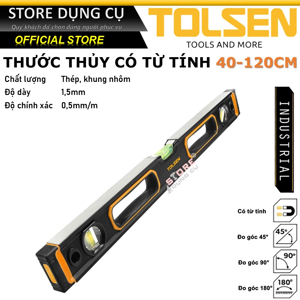 Thước thủy có từ Tolsen 35114
