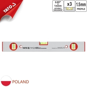 Thước thủy Nivo YATO YT-3001, 400mm