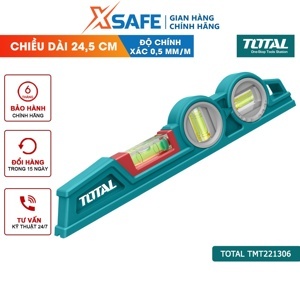 Thước thủy ống 24.5cm Total TMT221306
