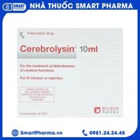 Thuốc tiêm Cerebrolysin 10ml điều trị rối loạn trí nhớ, sa sút trí tuệ (1 vỉ x 5 ống x 10ml)