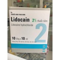 Thuốc tiêm lidocain 2% egis