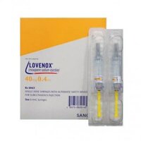 Thuốc tiêm Lovenox 40mg/0.4ml điều trị dự phòng bệnh thuyên tắc huyết khối tĩnh mạch (hộp 2 ống)