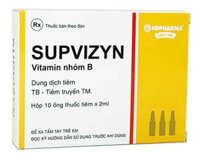 Thuốc tiêm Supvizyn HDpharma phòng và điều trị thiếu vitamin nhóm B (Hộp 10 ống x 2ml)