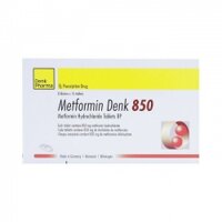 Thuốc tiểu đường Metformin Denk 850mg, Hộp 120 viên