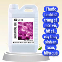 Thuốc tím Disinfectant - khử trùng, sát khuẩn hồ cá cảnh, bộ lọc, cây thuỷ sinh, can 5 lít tiết kiệm