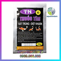 THUỐC TÍM (KMNO4) SÁT TRÙNG DIỆT KHUẨN BỂ CÁ – GÓI 50GR